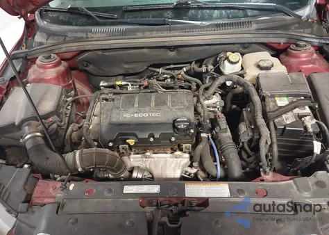 2015 Chevrolet Cruze 2Lt Auto из США, поврежденный, VIN 1G1PE5SB0F7137816